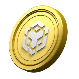 Svævende grafisk element med en Ethereum ETH-kryptovalutamønt