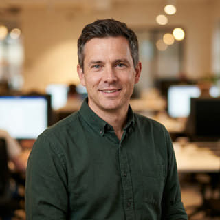 Daniel Carter, teknologidirektør ved Kortex Rendivik