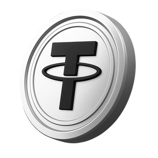 Tether USDT-kryptomønt i sektionen, der skaber investortillid